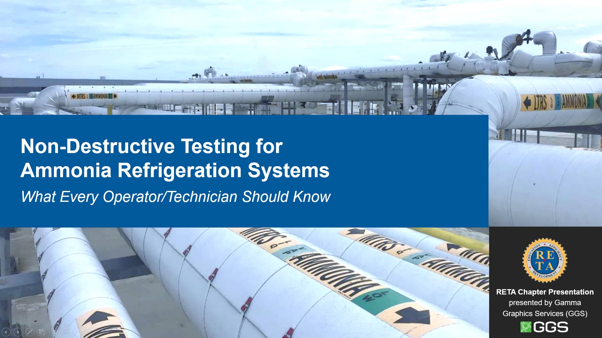 Presentation: NDT for Ammonia Refrigeration Systems